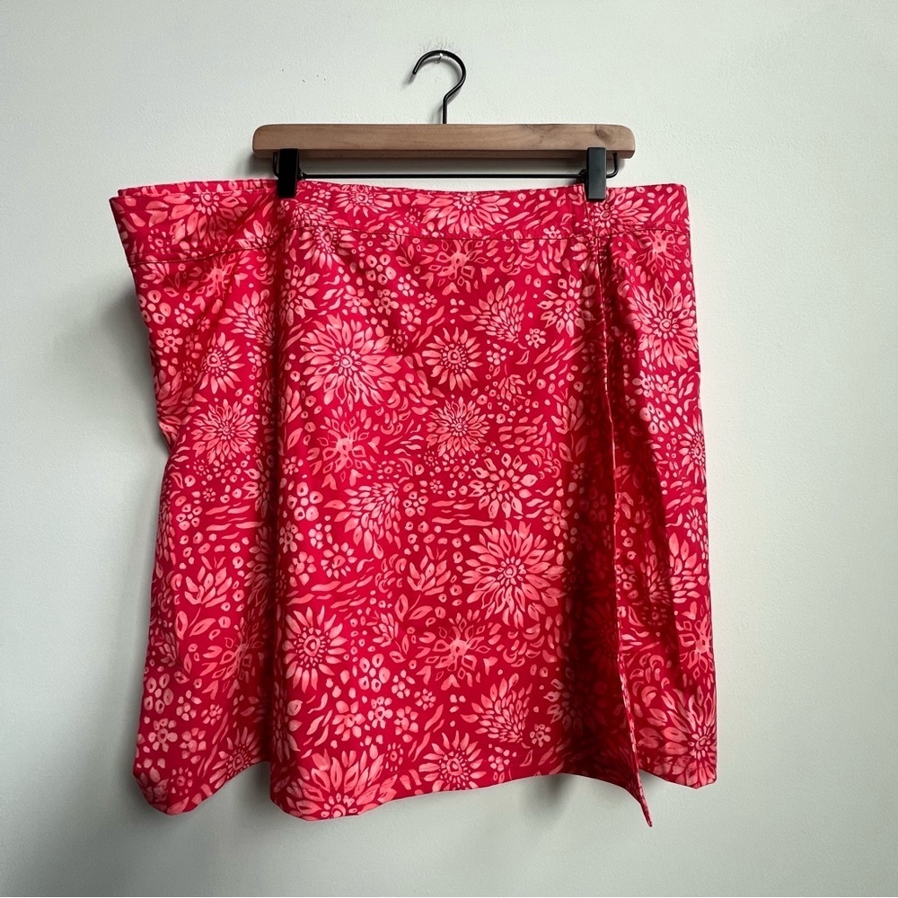 New RipSkirt Hawaii Adjustable Wrap Skirt Dahlia Teaberry Beach Vacation XXL - Picture 7 of 10